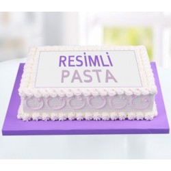 Kare Resimli Pasta Kare Resimli Pasta