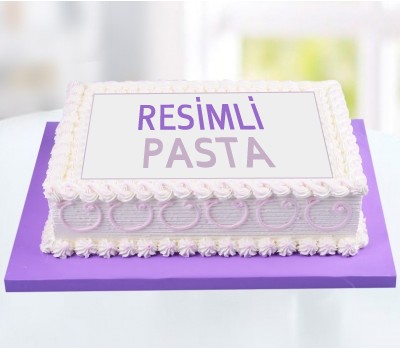 Kare Resimli Pasta